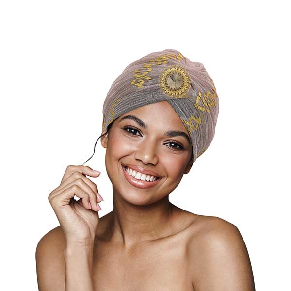 Turbante de Moda para la Cabeza – Colores Surtidos, 12 Unidades para venta al por mayor de Majestic Wholesale