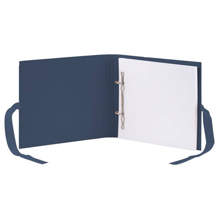 Carnet photo S.O.H.O. 26x22cm rechargeable bleu marine pour la vente par Rössler Papier