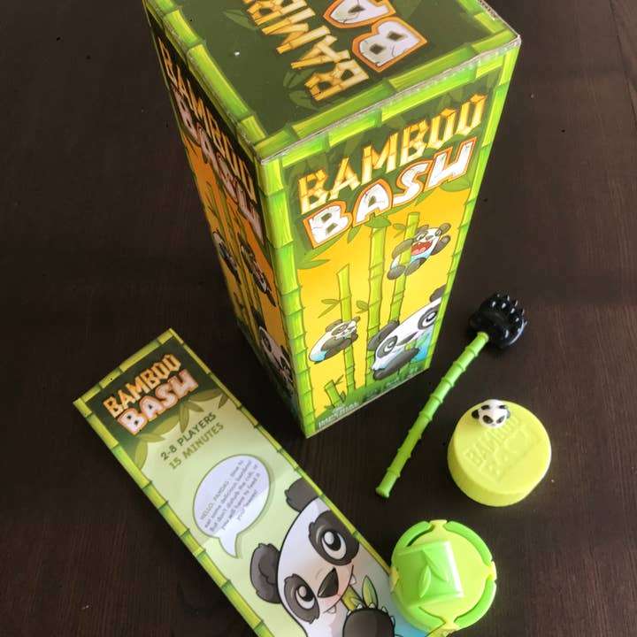 Mayday Games - Vendita all'ingrosso Giochi di impilamento - Gioco di Bamboo Bash 2-8 giocatori Panda Dexterity3
