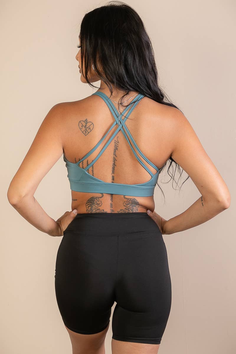 CAPELLA APPAREL - Wholesale Sports Bra - Women's - Criss Cross Back Sports Bra14