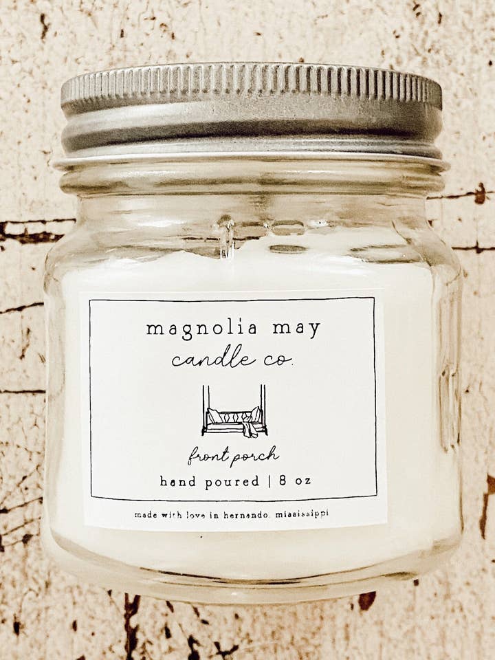 Porche avant 8oz pour la vente par Magnolia May Candle Co