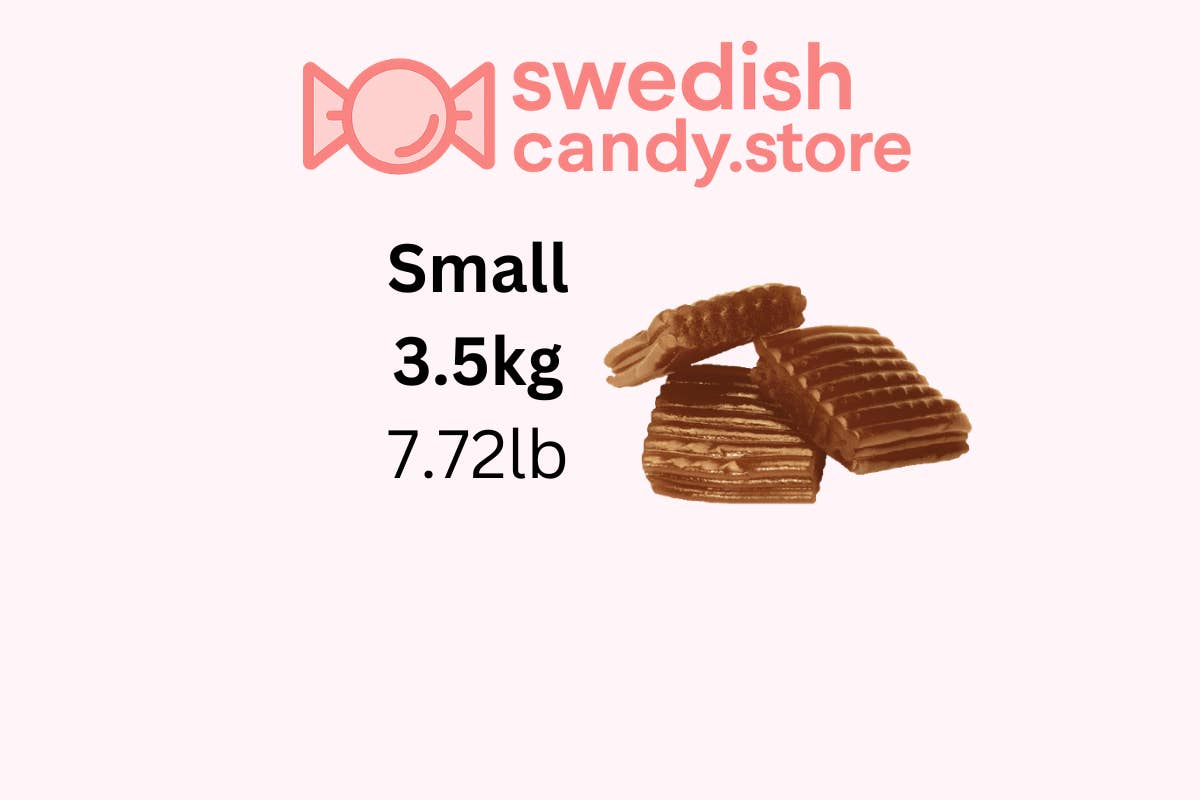 Swedish Candy.Store - Swedish Candy - Wholesale Gummy - Swedish Candy Caramel Strip 3.5kg/7.72lb