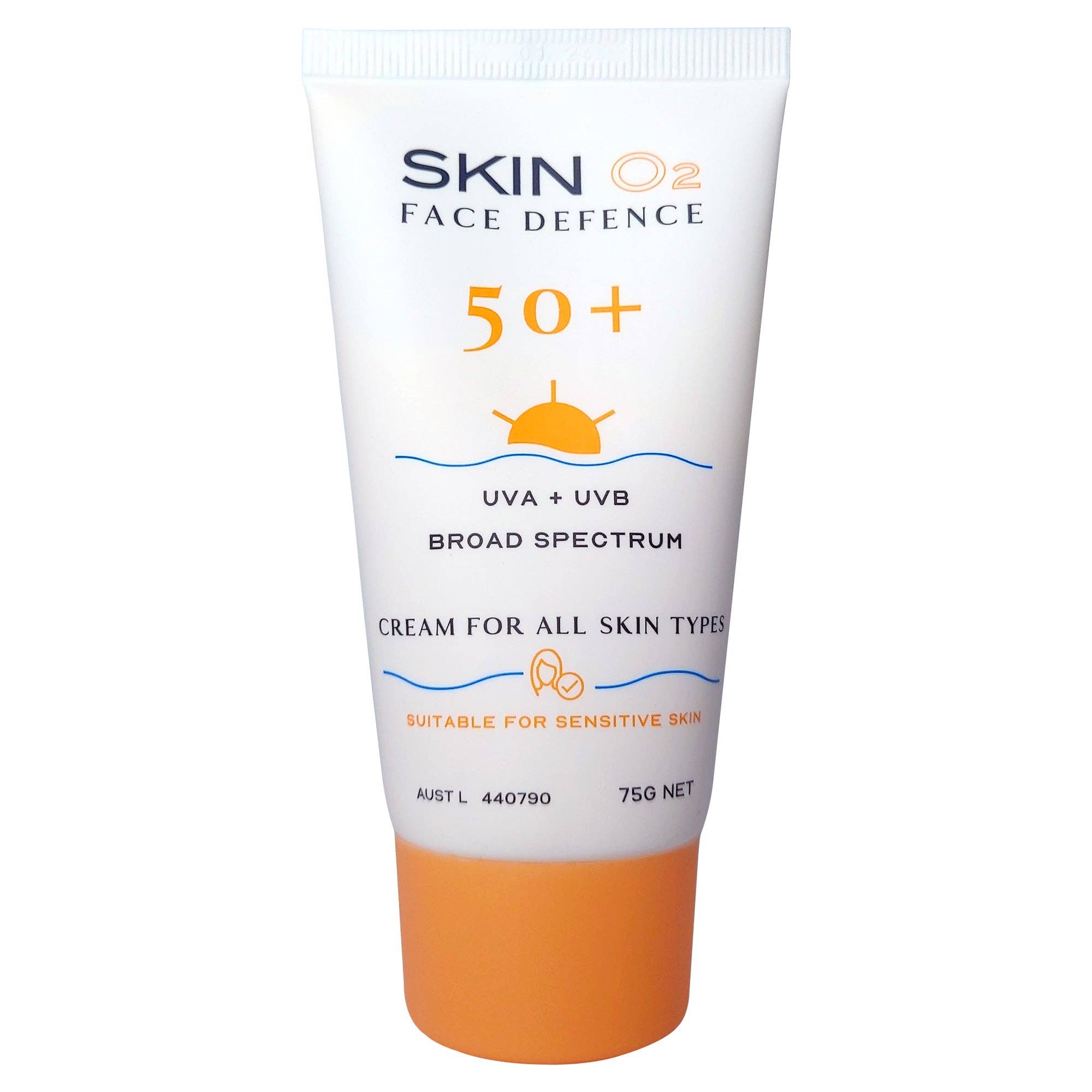 Skin O2 - Wholesale Sunscreen - Face Defence 50+ Invisible Sunscreen1