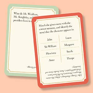 Penguin Random House LLC - Wholesale Card Game - Jane Austen Trivia8