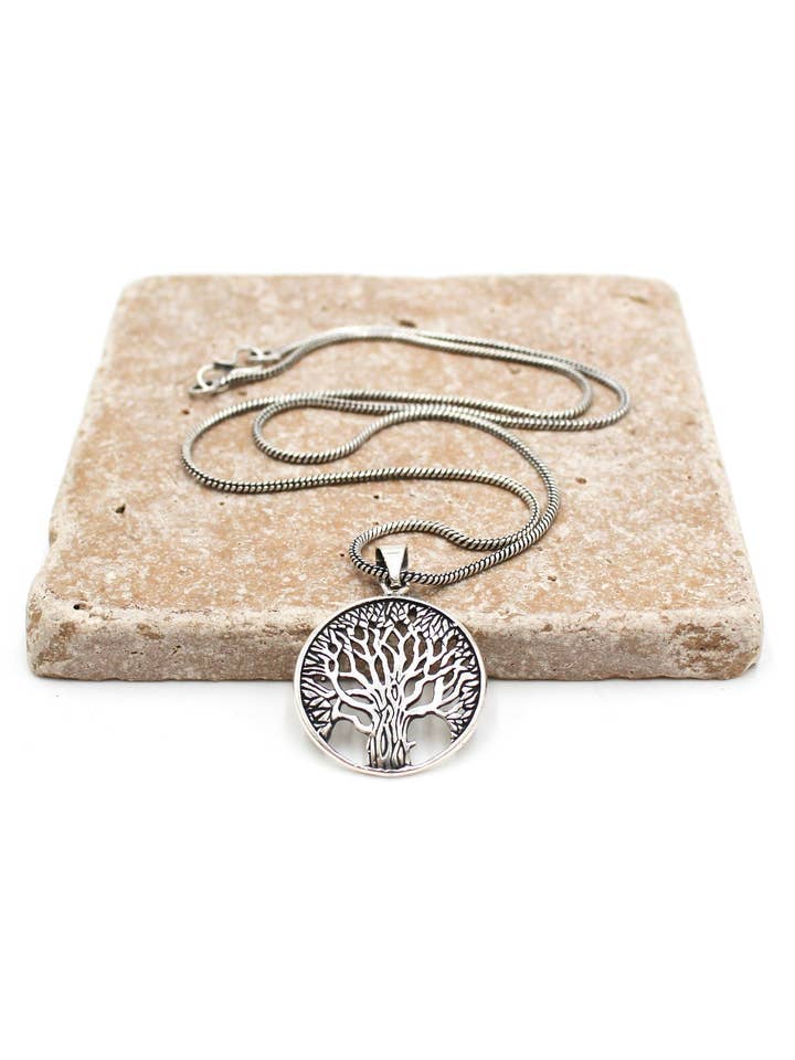 Collier Arbre de Vie pour la vente par Lakhays Collection Inc.
