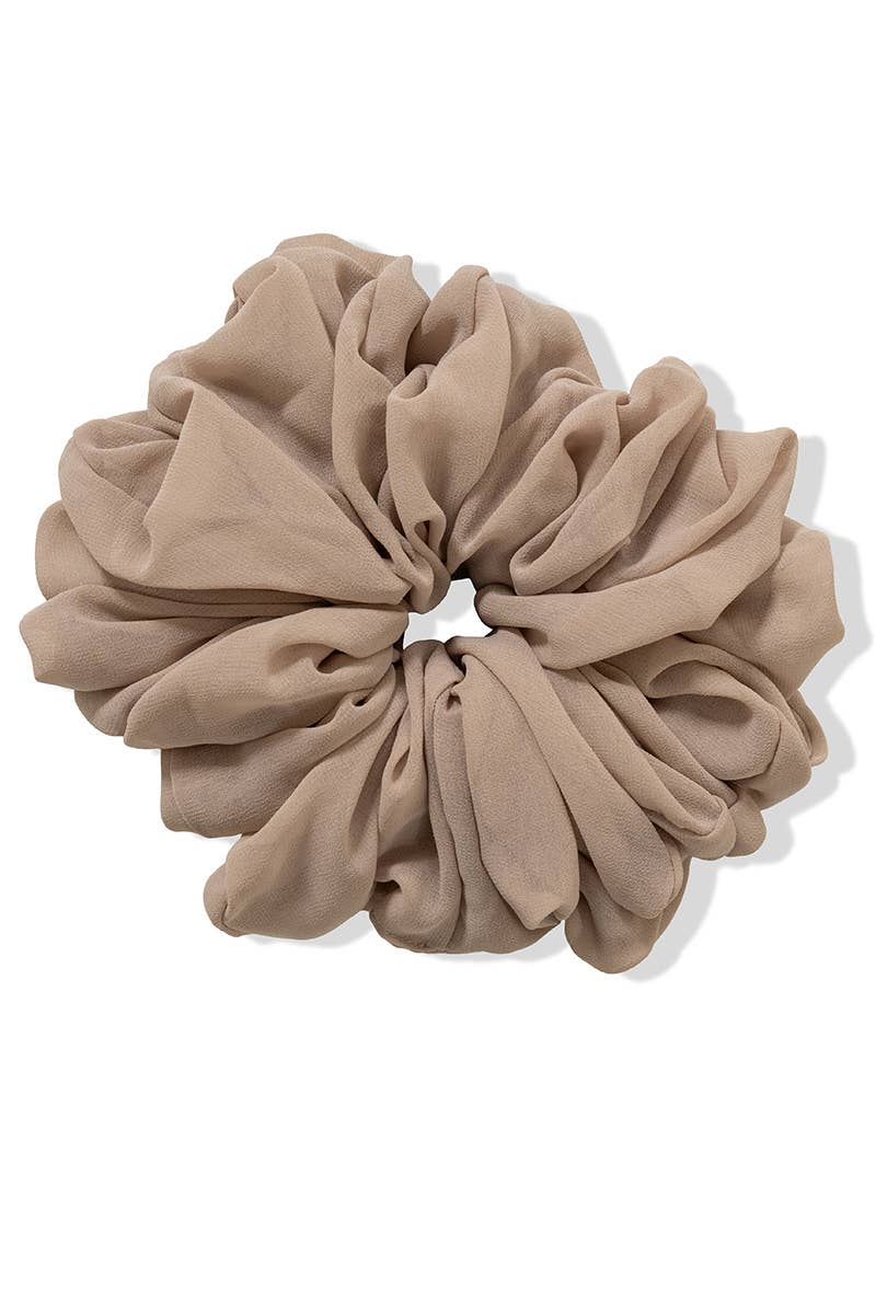 42POPS - Wholesale Scrunchie - Women's - ",, SI-26321 Fashion Oversized Chiffon Elastic Hair Scrunchie3