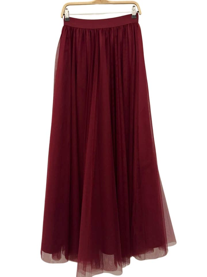 Invitadissimas - Wholesale Skirt - Women's - Long tulle skirt W9050