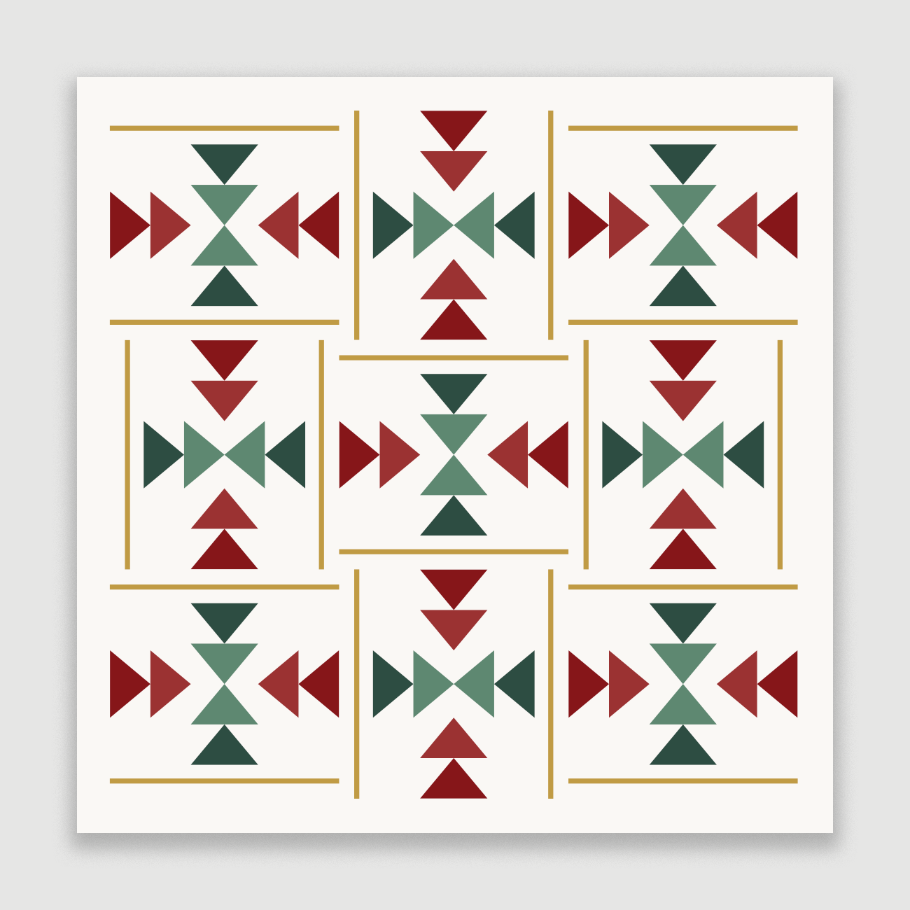 The Blanket Statement – Großhandel Bastel-Nähset – Landmark-Papiermuster9