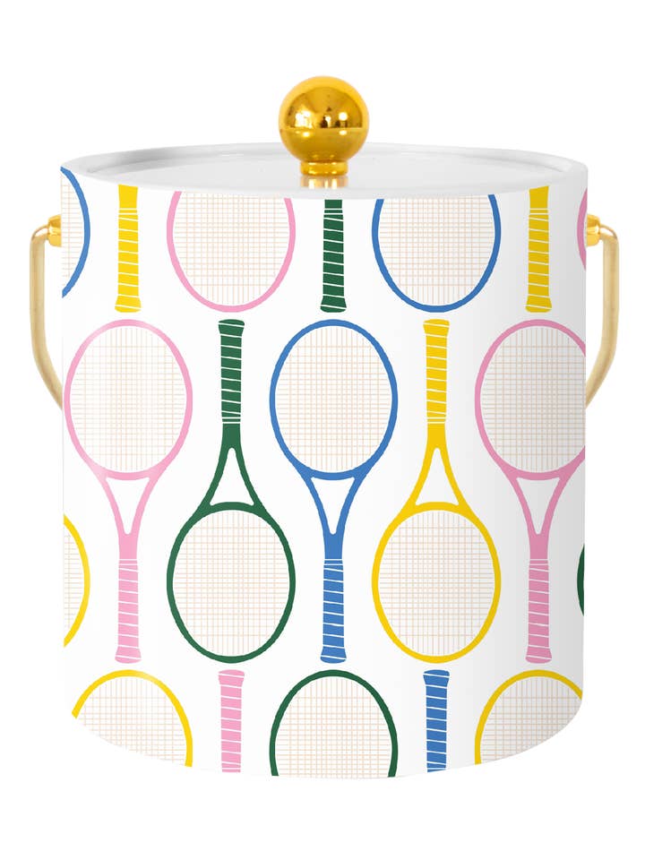 Tennis Time Ice Bucket for wholesale by Katie Kime