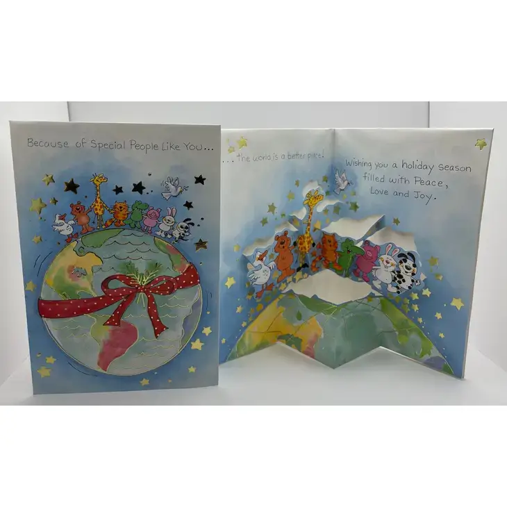 DICKENS INC. - Vente Cartes de Noël - Cartes de Noël en boîte pop-up 3D | ABX24B5