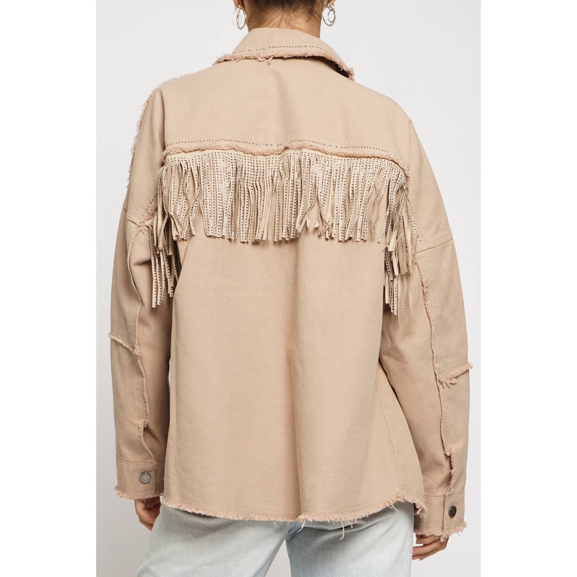 Sans Souci – Engroshandel Denimjakke - Dame – FRYNSET DENIM JAKKE14