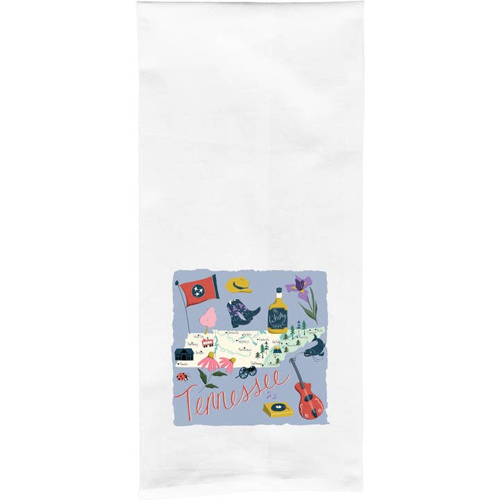 Works of Heart - Wholesale Tea Towel - Home State Home Tea Towels41