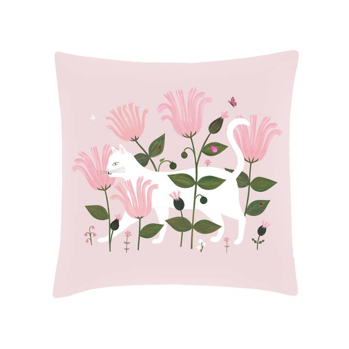 Mischief In The Garden Kissen 50,8 cm für den Großhandel von Girl w/ Knife