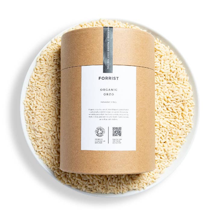 Organic Orzo for wholesale by Forrist