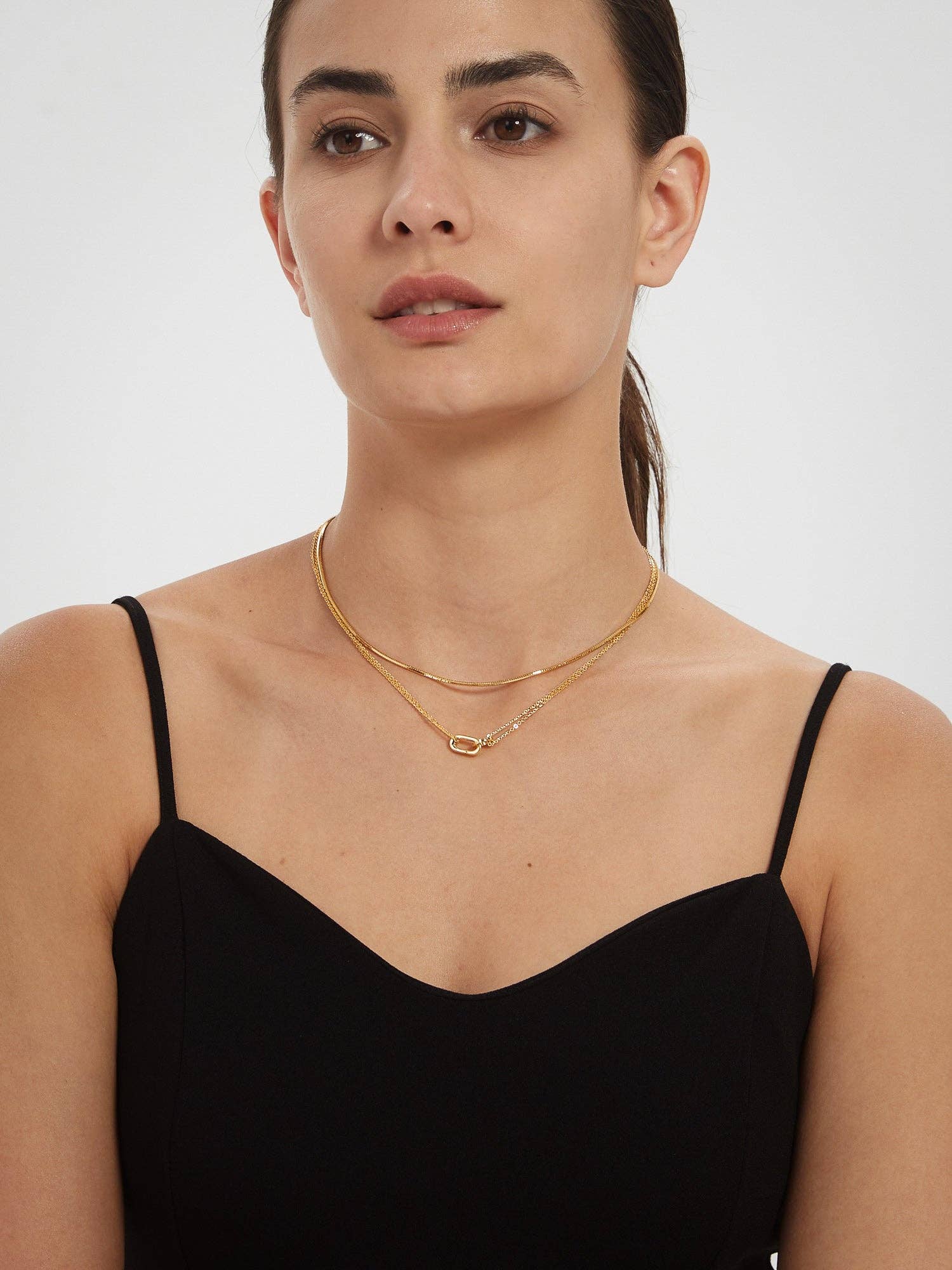 Miss Cecilia - Vente Collier maille et chaîne - Collier Chaîne Éternelle2