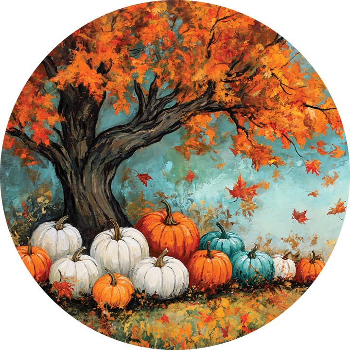 Custom Decor - Wholesale Stepping Stone - Stepping Stone-Mapletree Pumpkins