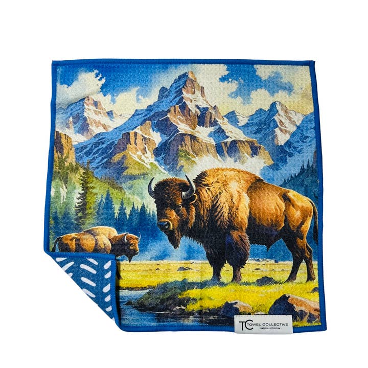 Project Home DIY / Towel Collective - Wholesale Tea Towel - Tatonka Grand | Yellowstone Collection | Waffle Weave Microfiber Towels Kitchen & Bath3