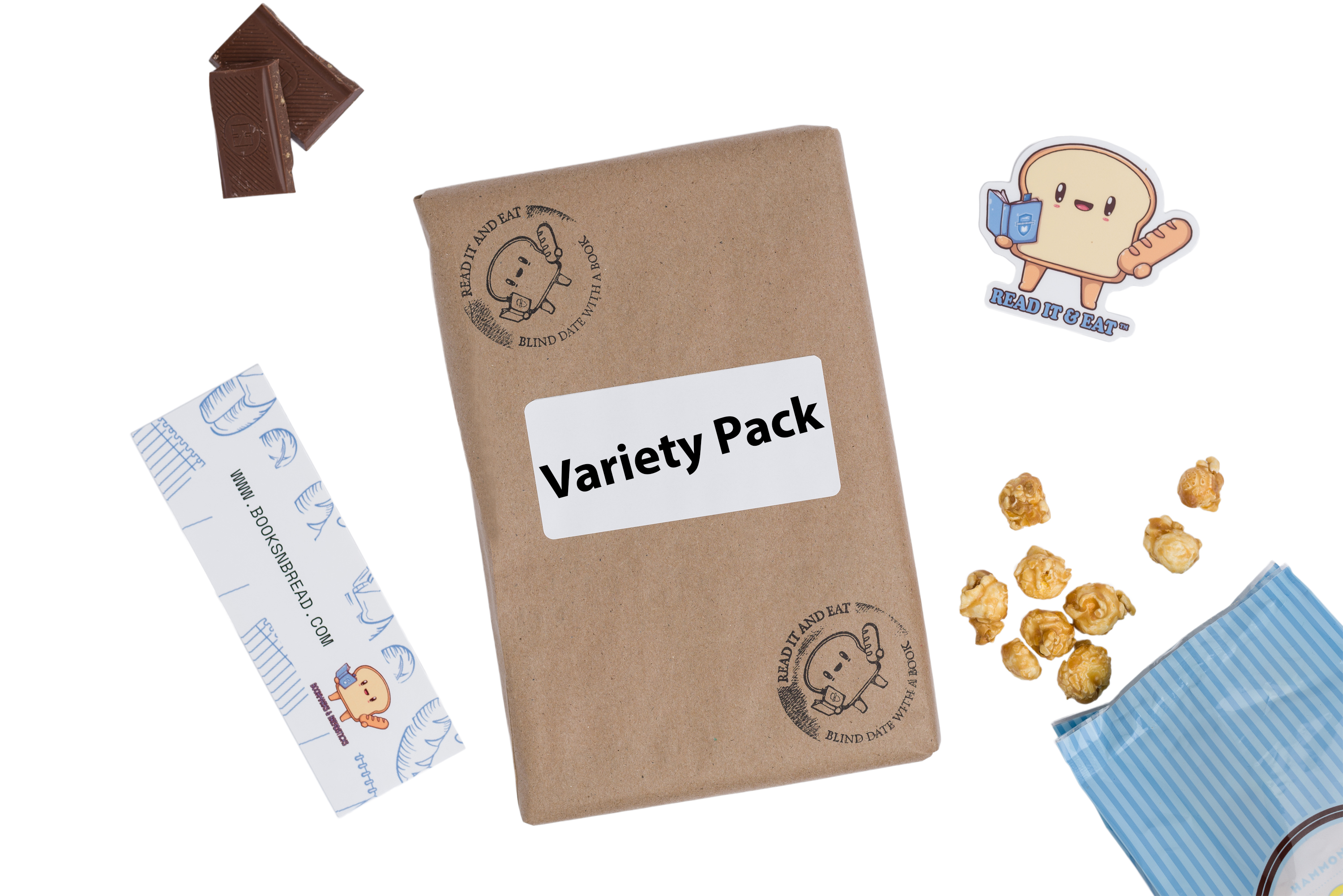 Read It & Eat - Wholesale Contemporary & Literary Fiction - Variety Pack | Blind Date with a Book1