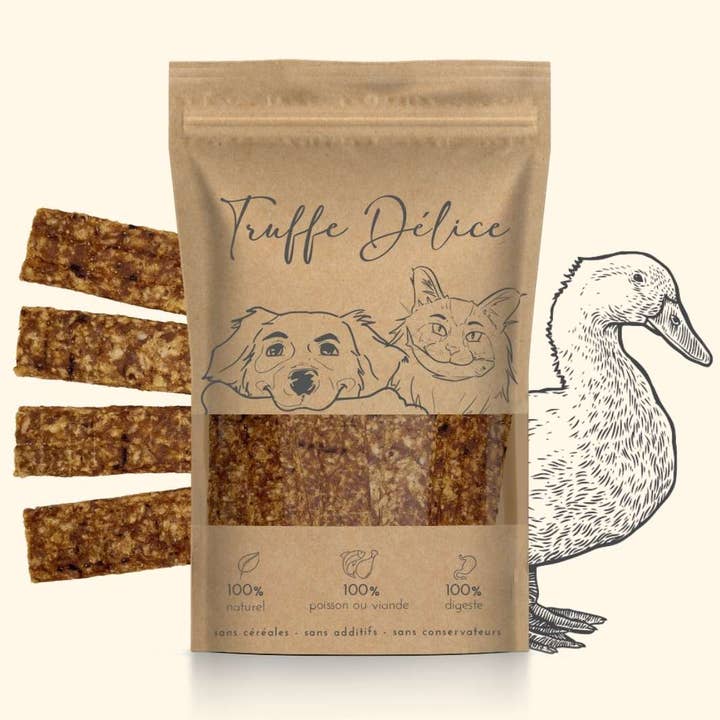 Truffe Délice - Wholesale Pet Treats - Dog - Duck sticks