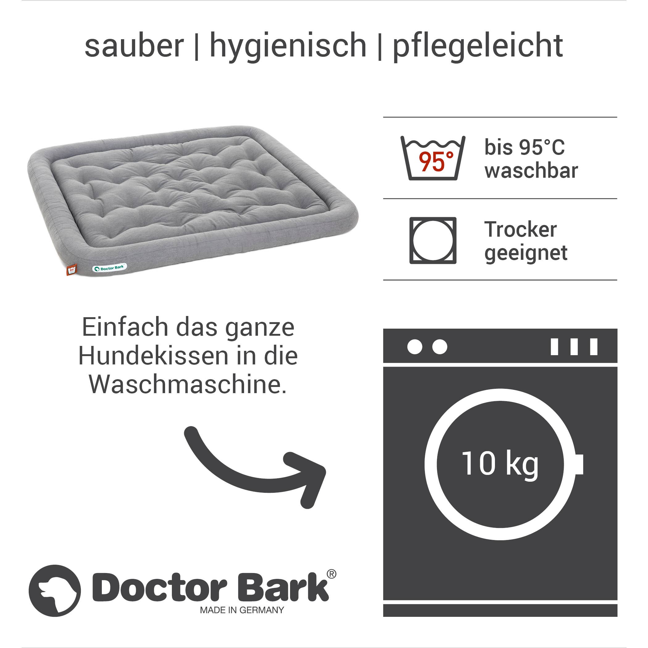 Doctor Bark - Wholesale Pet Bed - Dog - Doctor Bark dog cushion grey melange10