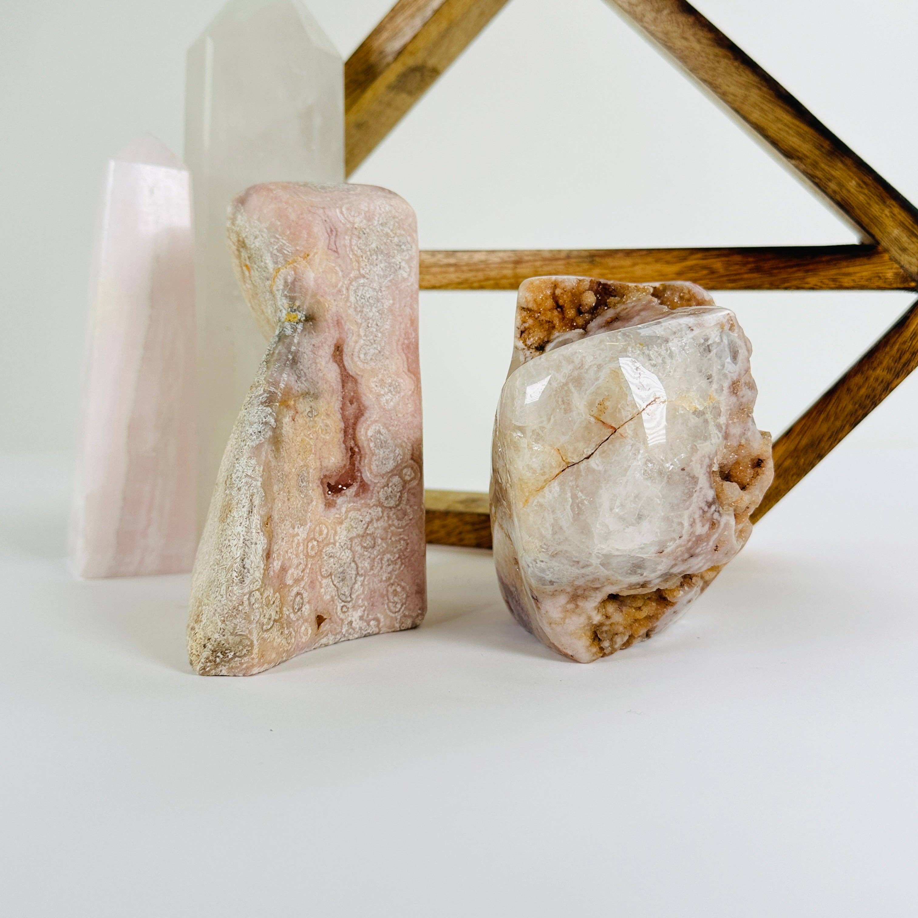 Rock Paradise - Wholesale Spiritual Stone/Crystal - Pink Amethyst Polished Crystal Freeform YOU CHOOSE #74