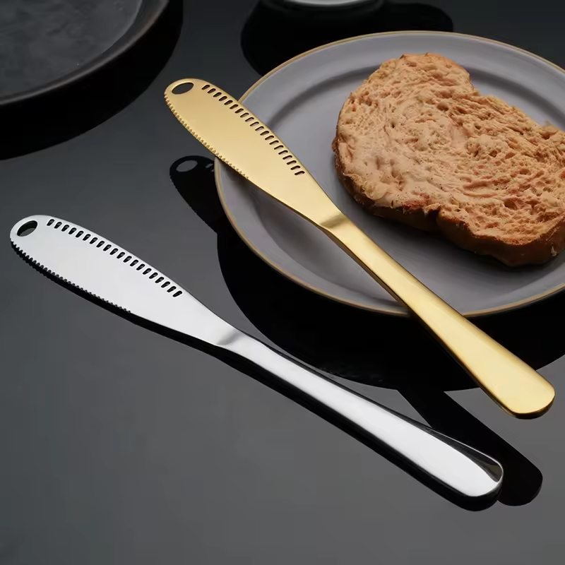 Sostraw & SmartThings - Wholesale Kitchen/Utility Knife - Butter Knife and Spreader 3-in-1 - 5 colors available10