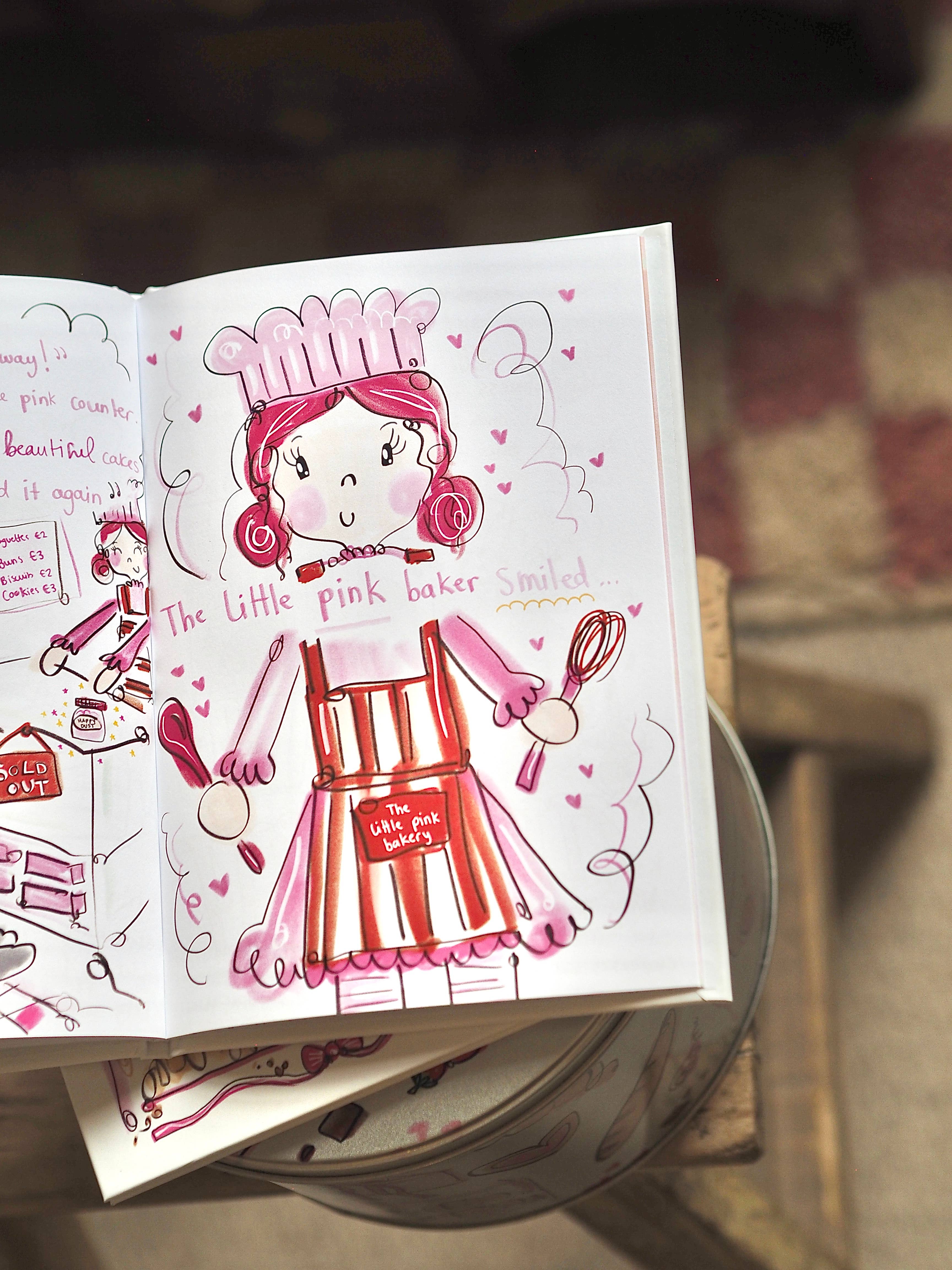 Made by Leah – wholesale Pre-school book (3–5) – ‘The Little Pink Bakery’ Children’s Book5