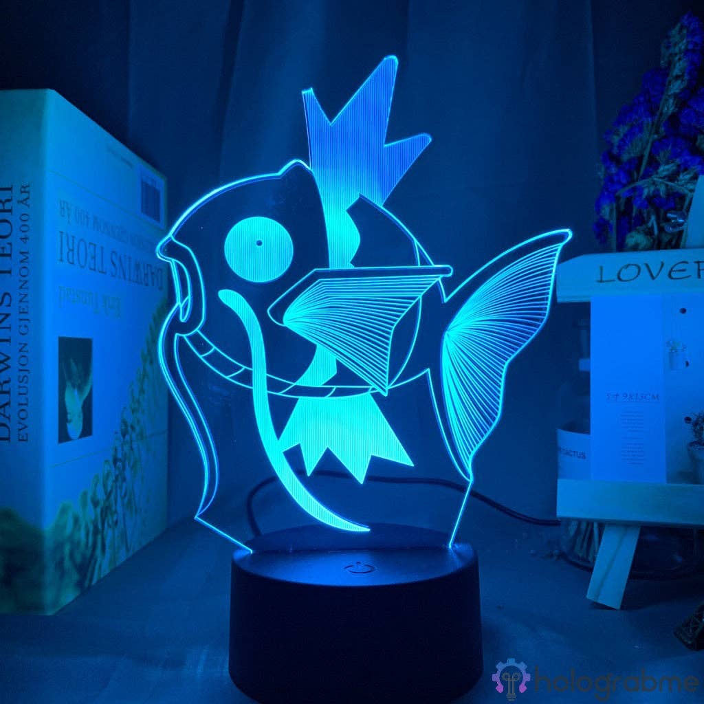 Holograbme – wholesale Accent-/skrivbordslampa – Pokémon-lampa Magikarp5