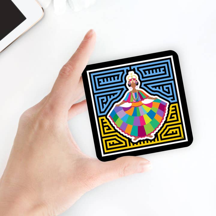 Papermolas - Wholesale Coasters - Coaster - Reina Congo