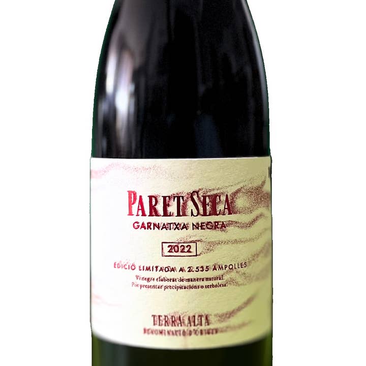 Paret Seca Vins de Mínima Intervenció - Wholesale Red Wine - Dry Paret Red Grenache 20220