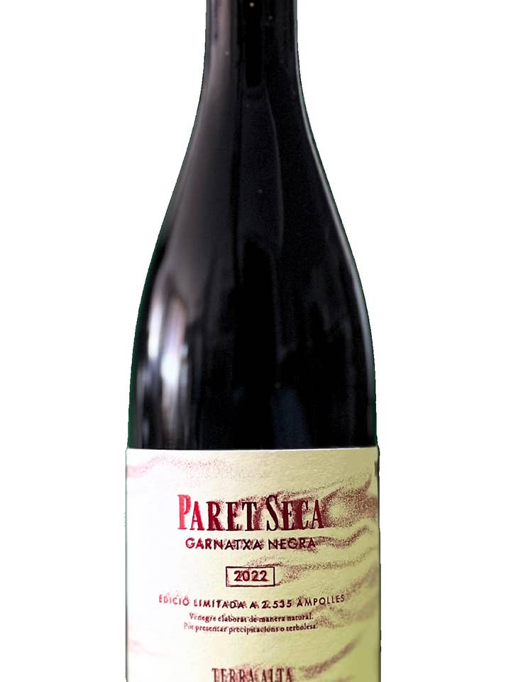 Dry Paret Red Grenache 2022 for wholesale by Paret Seca Vins de Mínima Intervenció