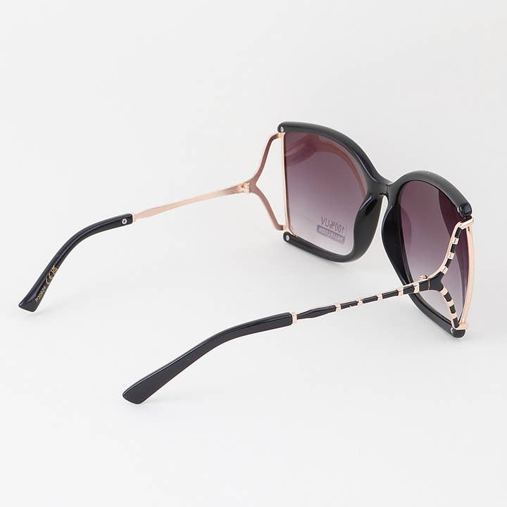 MIX Oversized Gradient Butterfly Sunglasses for wholesale on Faire1