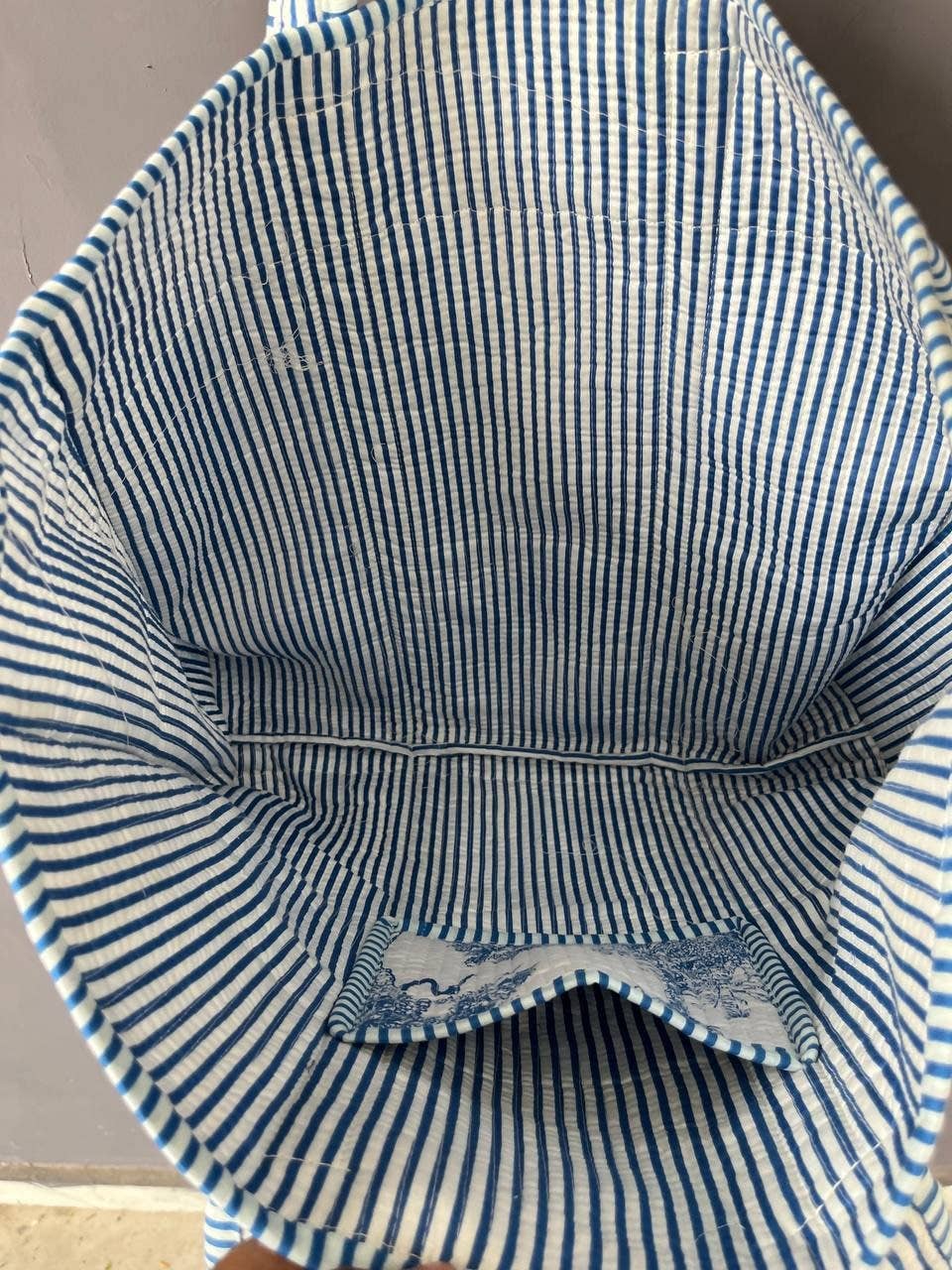 Bhawana Handicrafts - Vendita all'ingrosso Borsa tote - Donna - Borsa multifunzione in cotone stampata a blocchi floreali fatta a mano4