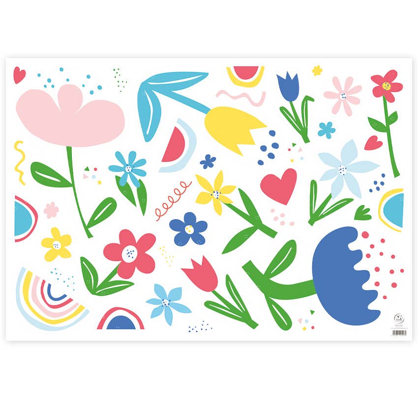 Bow & Hummingbird - Venta al por mayor Kit de manualidades - Plantilla de manualidades Flower Power0