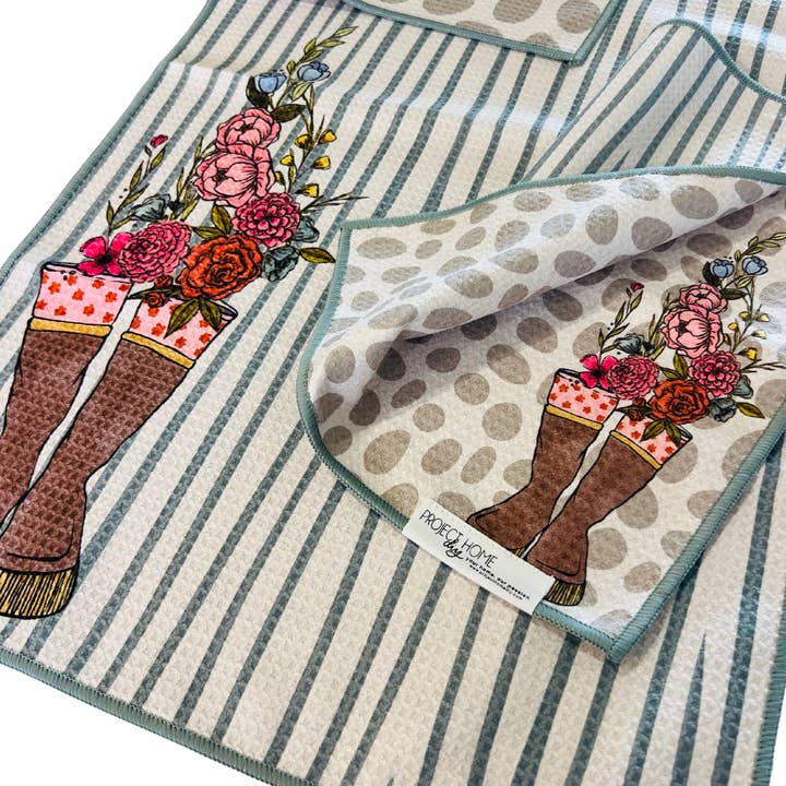 AK Life | Waffle Weave Microfiber Hand Towels for wholesale by Project Home DIY / Towel Collective