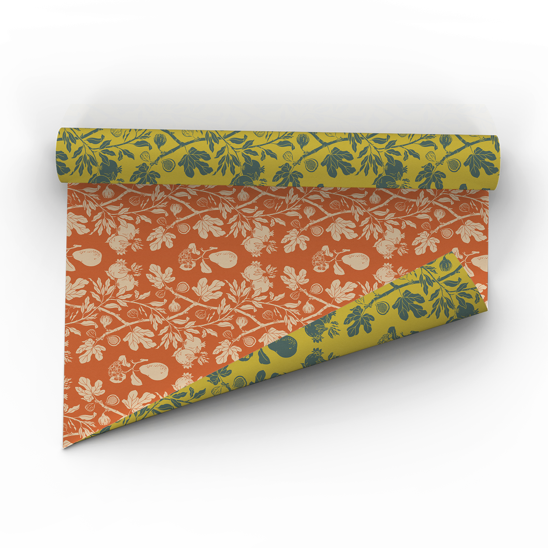 Mustard Beetle - Vente Rouleau de papier cadeau - Emballage cadeau/papier d'emballage recyclable : Floraison2