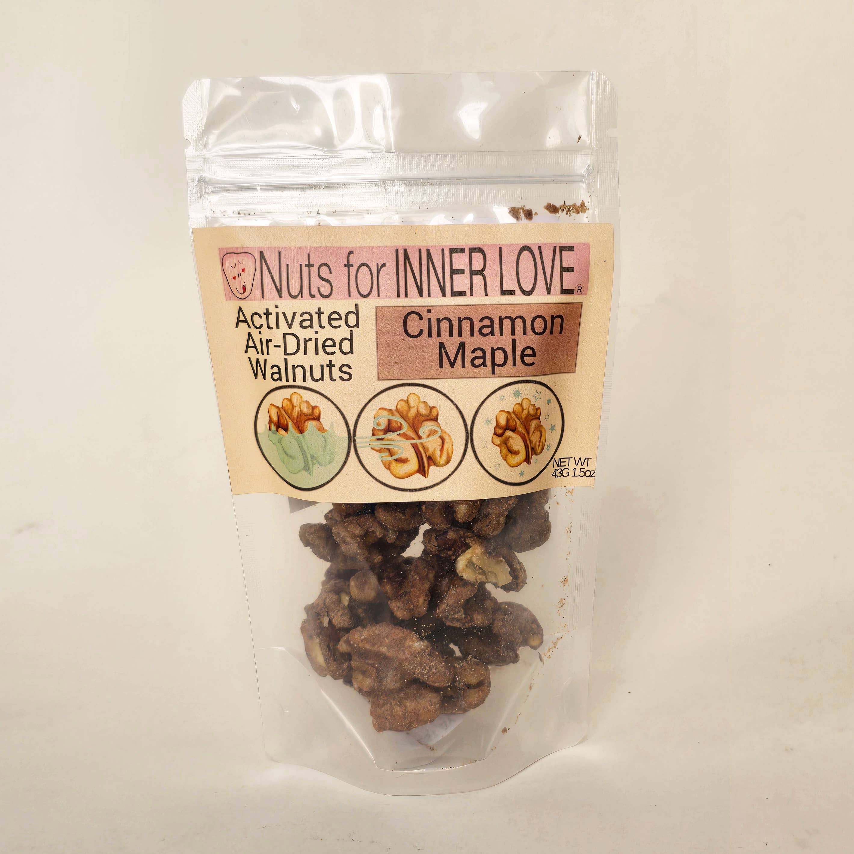 Nuts for INNER LOVE - Wholesale Nuts - Maple Cinnamon Walnuts Activated Air-Dried2