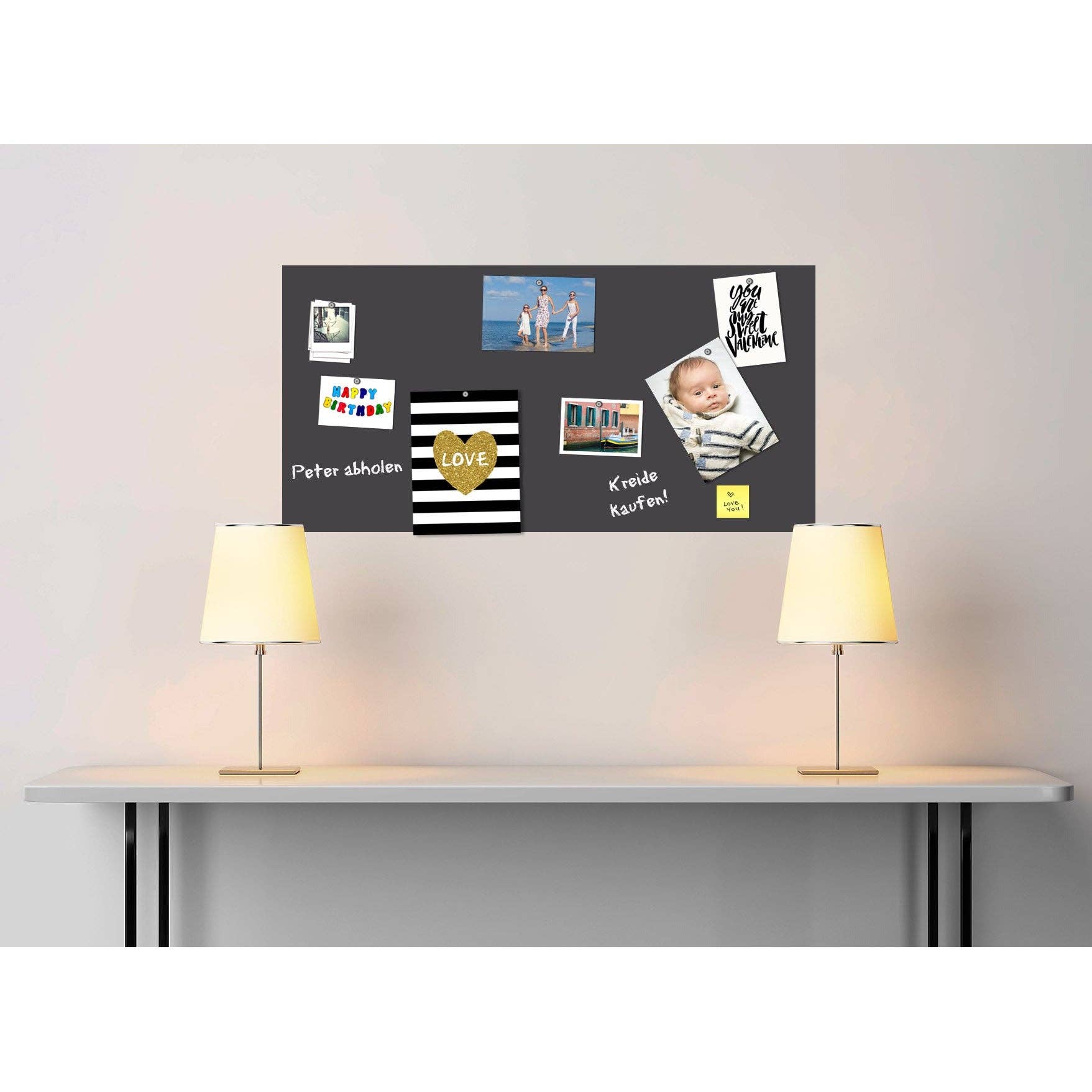 Queence - Wholesale Magnet Board - Magnetic blackboard film - grey9