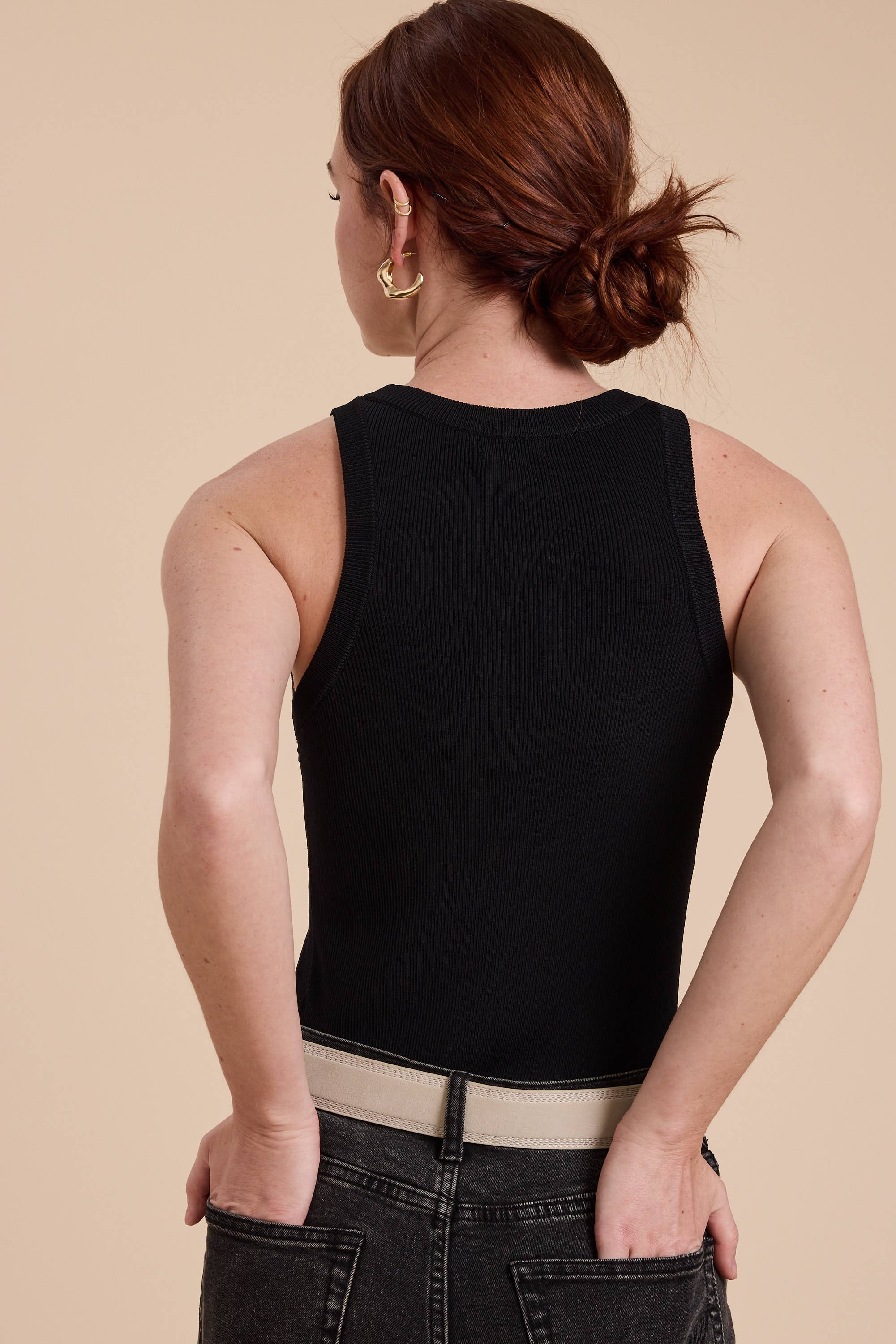 MIOU MUSE - Wholesale Tank Top - Women's - MMT1242   CLASSIC RIBBED TANK TOP2