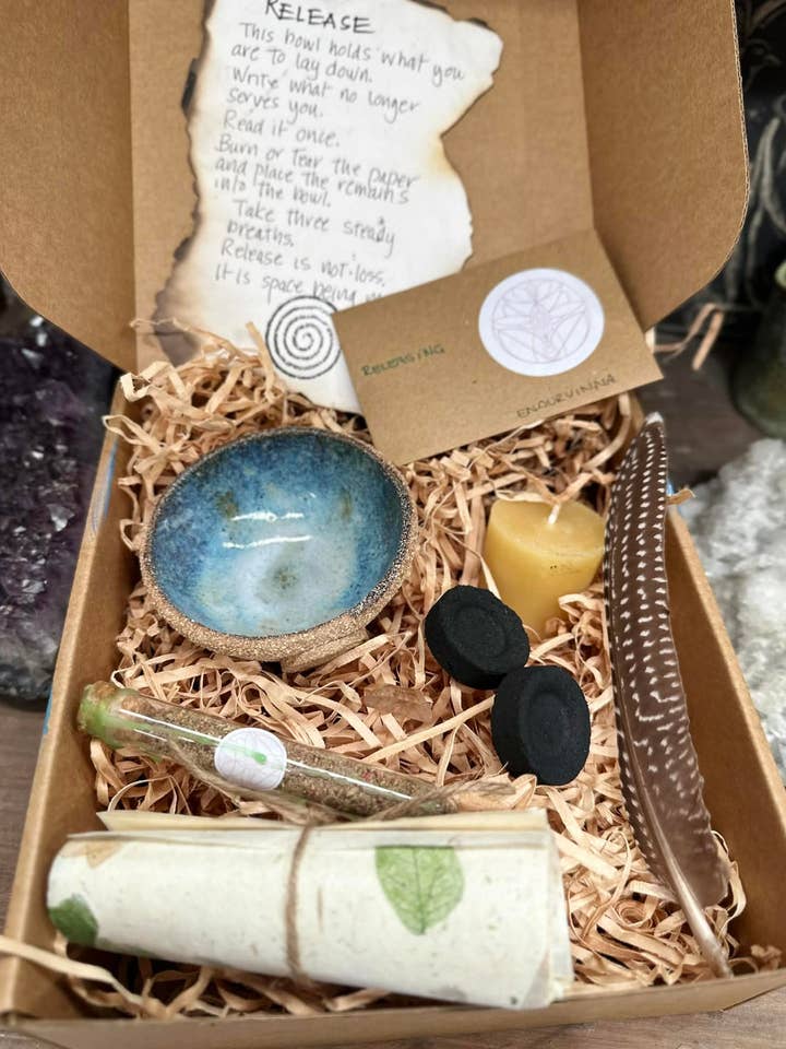 Cariad Ritial Kit - Release for wholesale by Carys Martin Ceramics