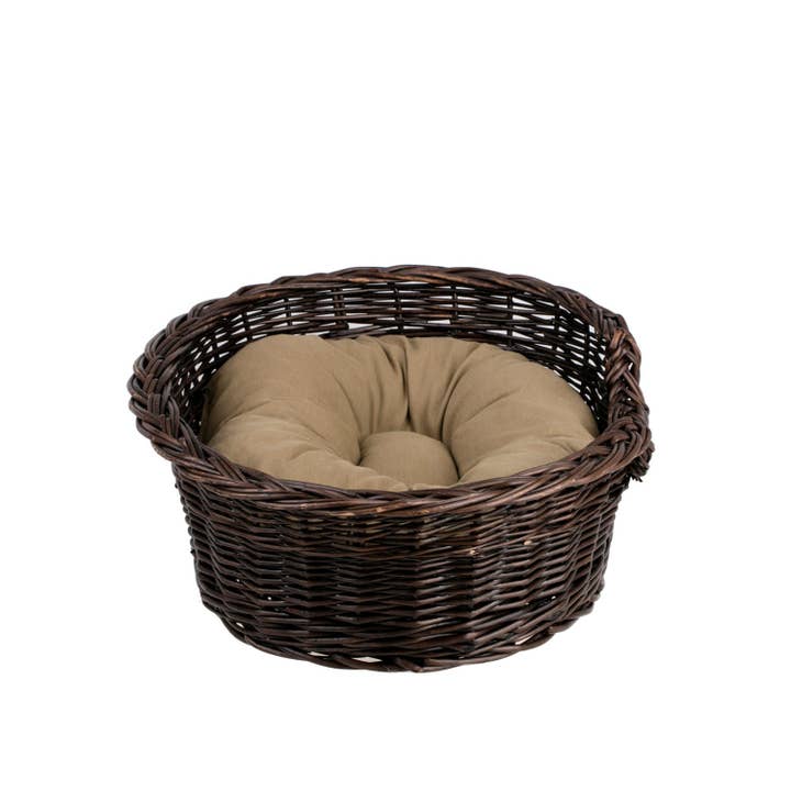 The Wicker Stories – wholesale Pet bed – Cat/dog – Dark Cat Bed, Comfy Pet Bed, Soft Cat Bed, Cat