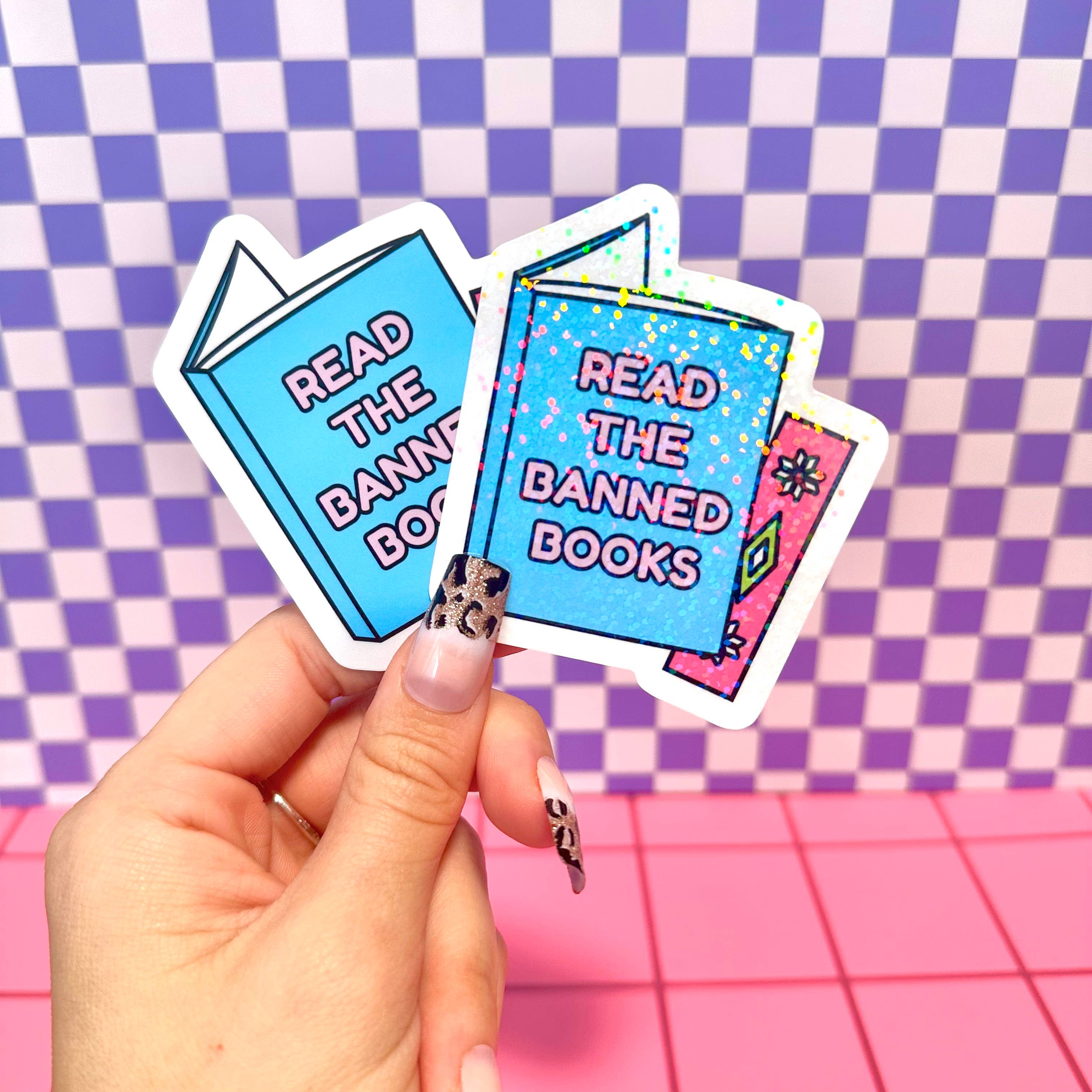 Stickers+ X Ashley Bexar - Wholesale Sticker - Bookish Banned Books Book Life Waterproof Vinyl Sticker