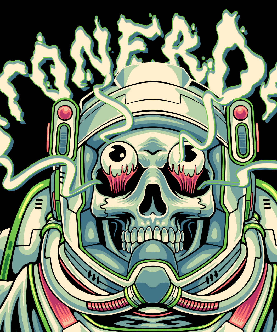 StonerDays Apparel – Hoodie – Unissexo por atacado – Capuz Espaçado6