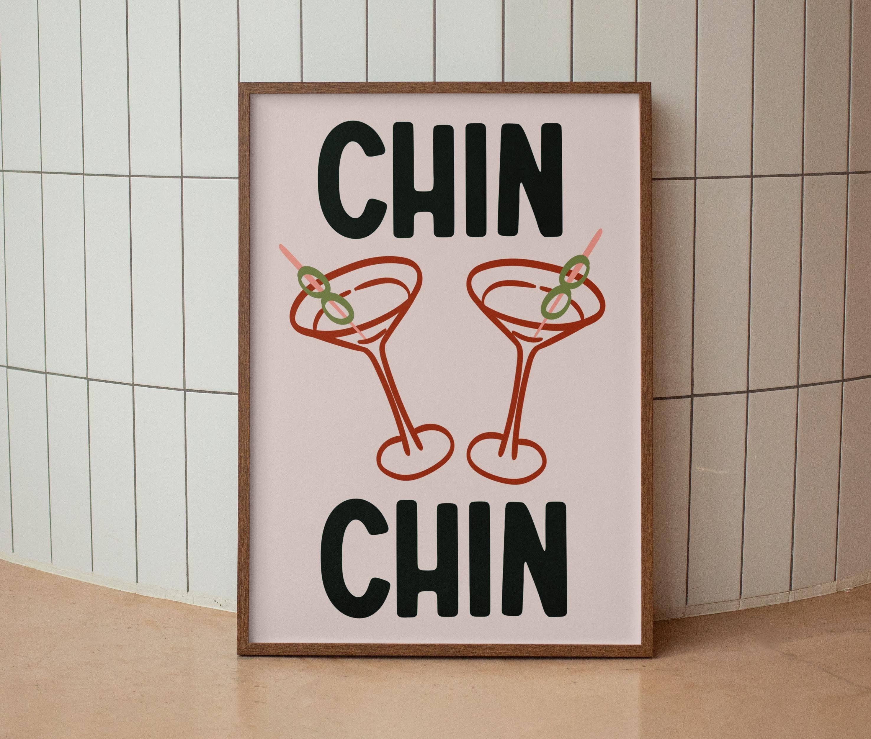 TypoPrints – wholesale Art print – Chin Chin Print6