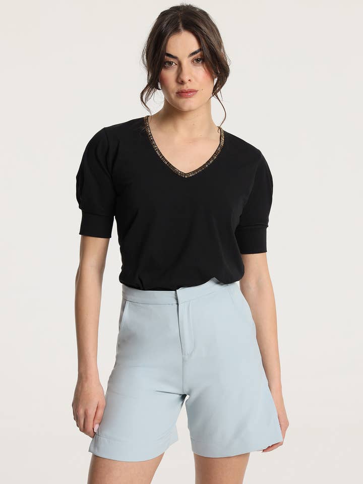 V&LUCCHINO - Short à ouverture latérale | Taille en pouces pour la vente par PAUSANT SHOP ONLINE