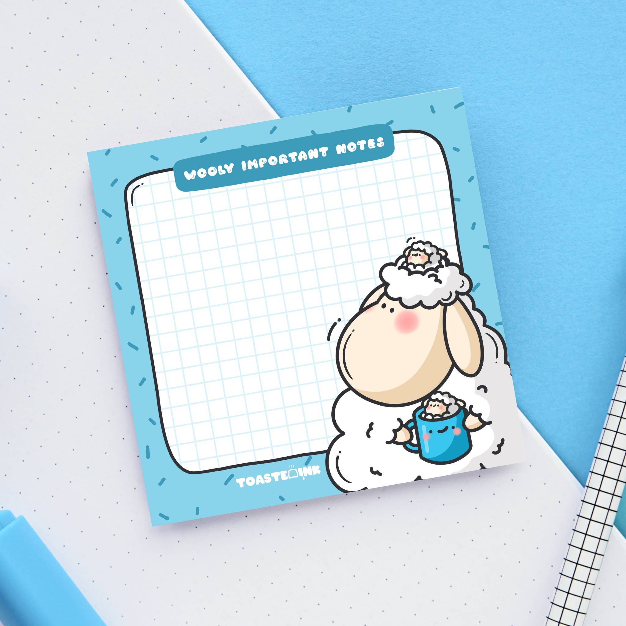 Toastedink – wholesale Sticky notes – Sheep Sticky Notes | Cute Memo Pads & Stationery3