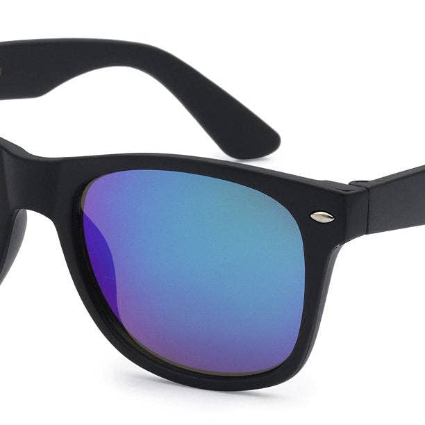 Unisex-Sonnenbrille für Kinder mit farbiger Spiegellinse für den Großhandel von Luna Sunglasses