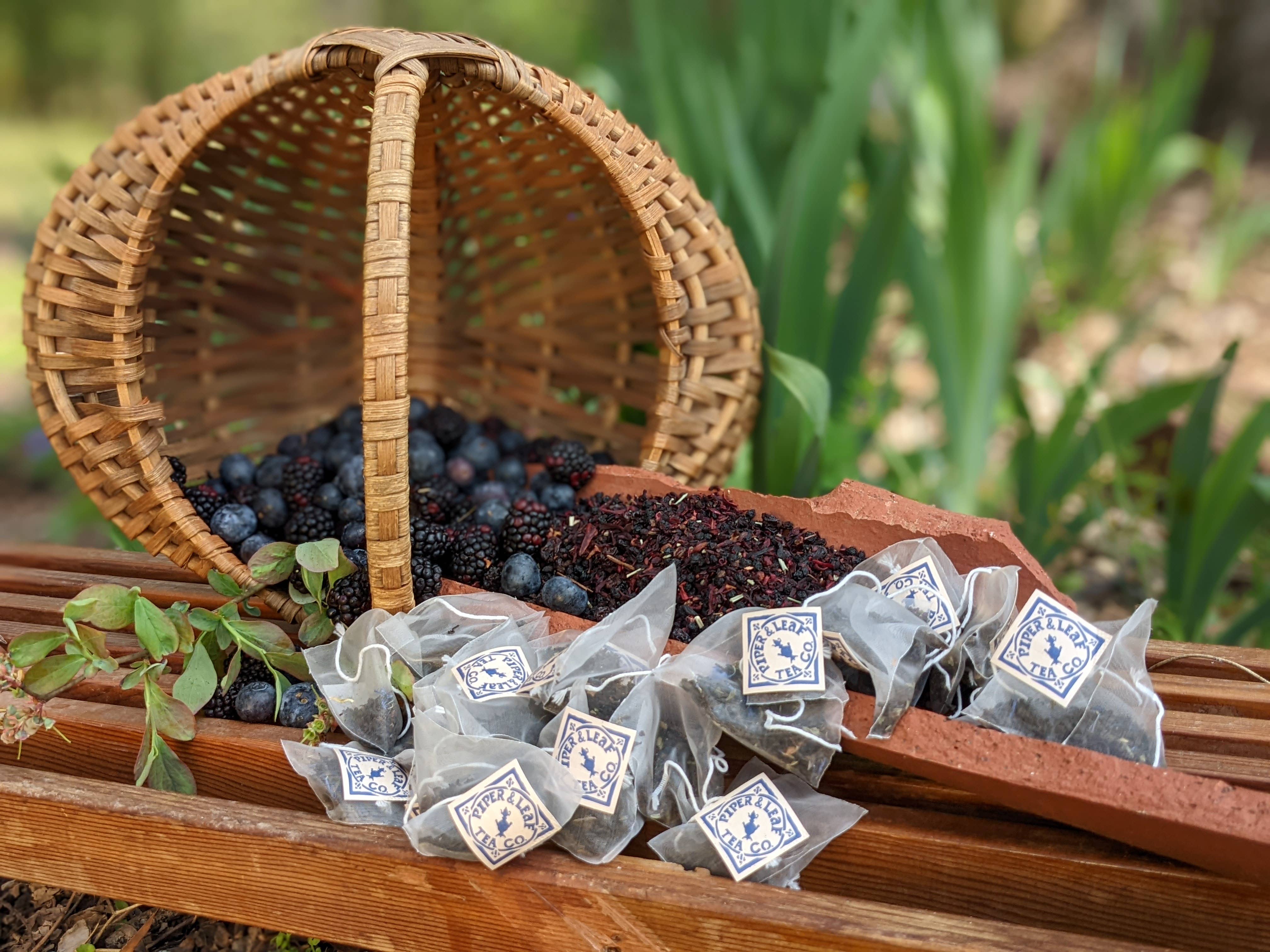 Piper & Leaf Artisan Tea Co – wholesale Tea bags – Briar Patch Brew Bulk Sachets - 70ct Tea Bags2