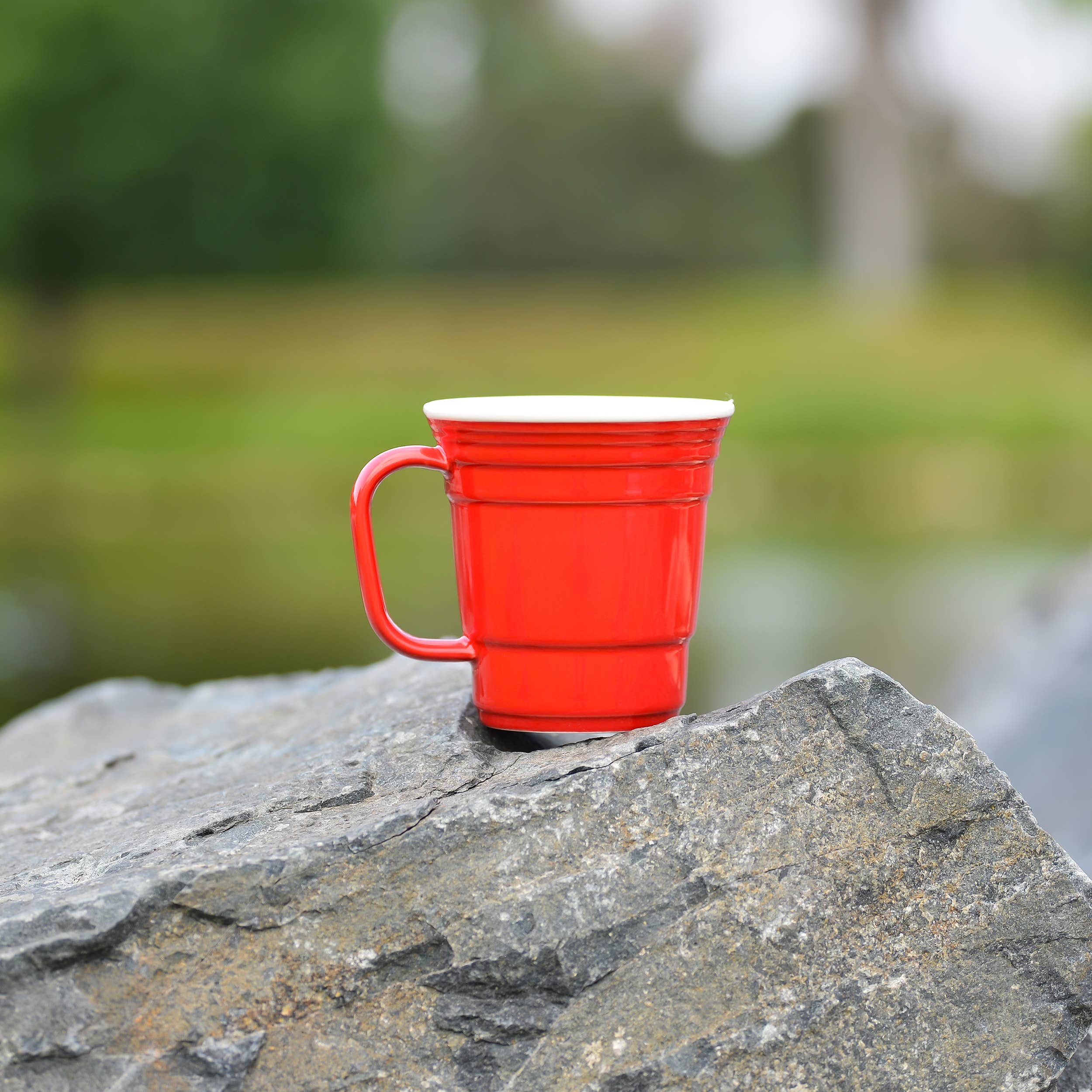 Red Cup Living – wholesale Coffee mug – Red Cup Living Reusable Coffee Mug, 12-Ounce, Red3