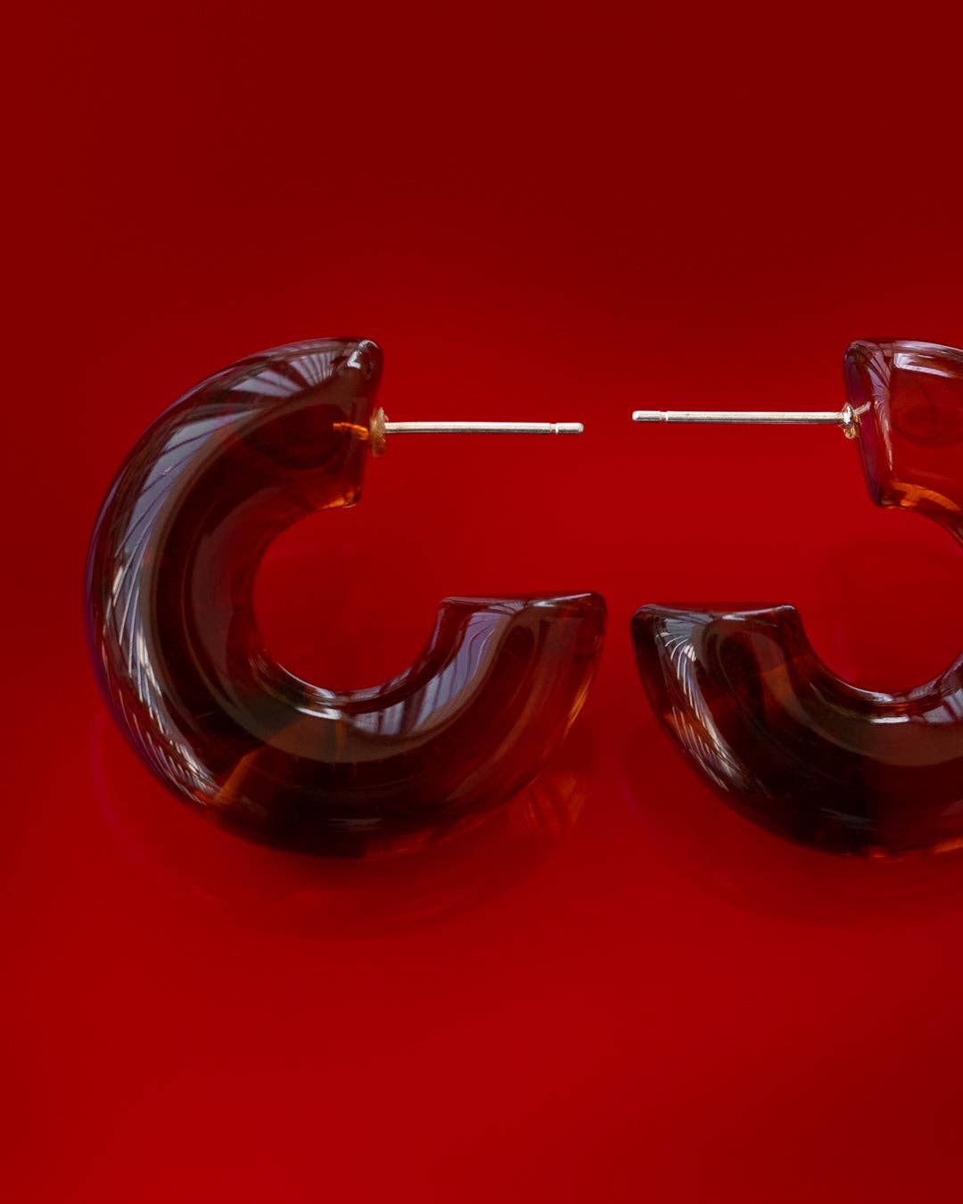 Luv AJ - Wholesale Hoop Earrings - The Tortoise Noemi Hoops1